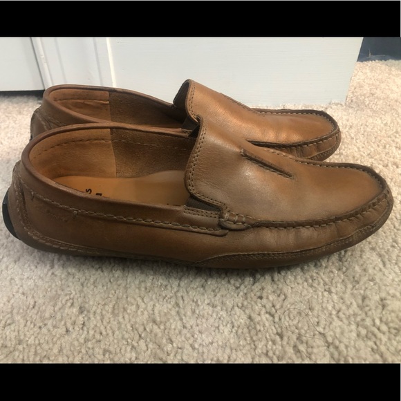 Clarks Shoes Clarks Mens Ashmont Race Driving Loafer Size 7 Leather